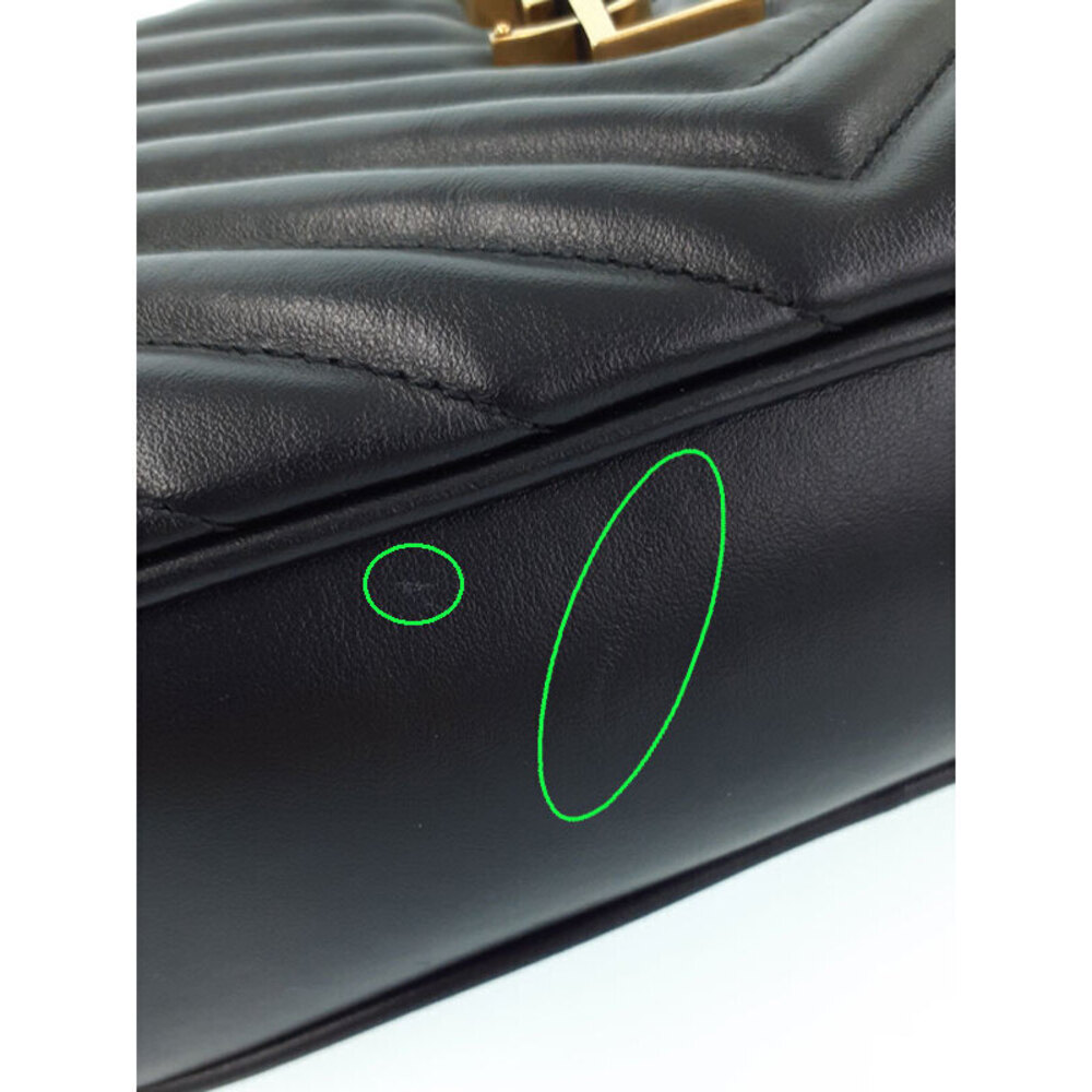 Saint Laurent Quilted Matelasse Paris Lou Camera Chain Shoulder Bag - Picture 4 of 9